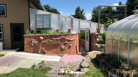 Permaculture Garden Greenhouse Image